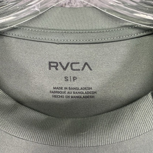 Roark Shirt Mens Small Light Army Green Robey Crewneck Long Sleeve Performance - Picture 3 of 7